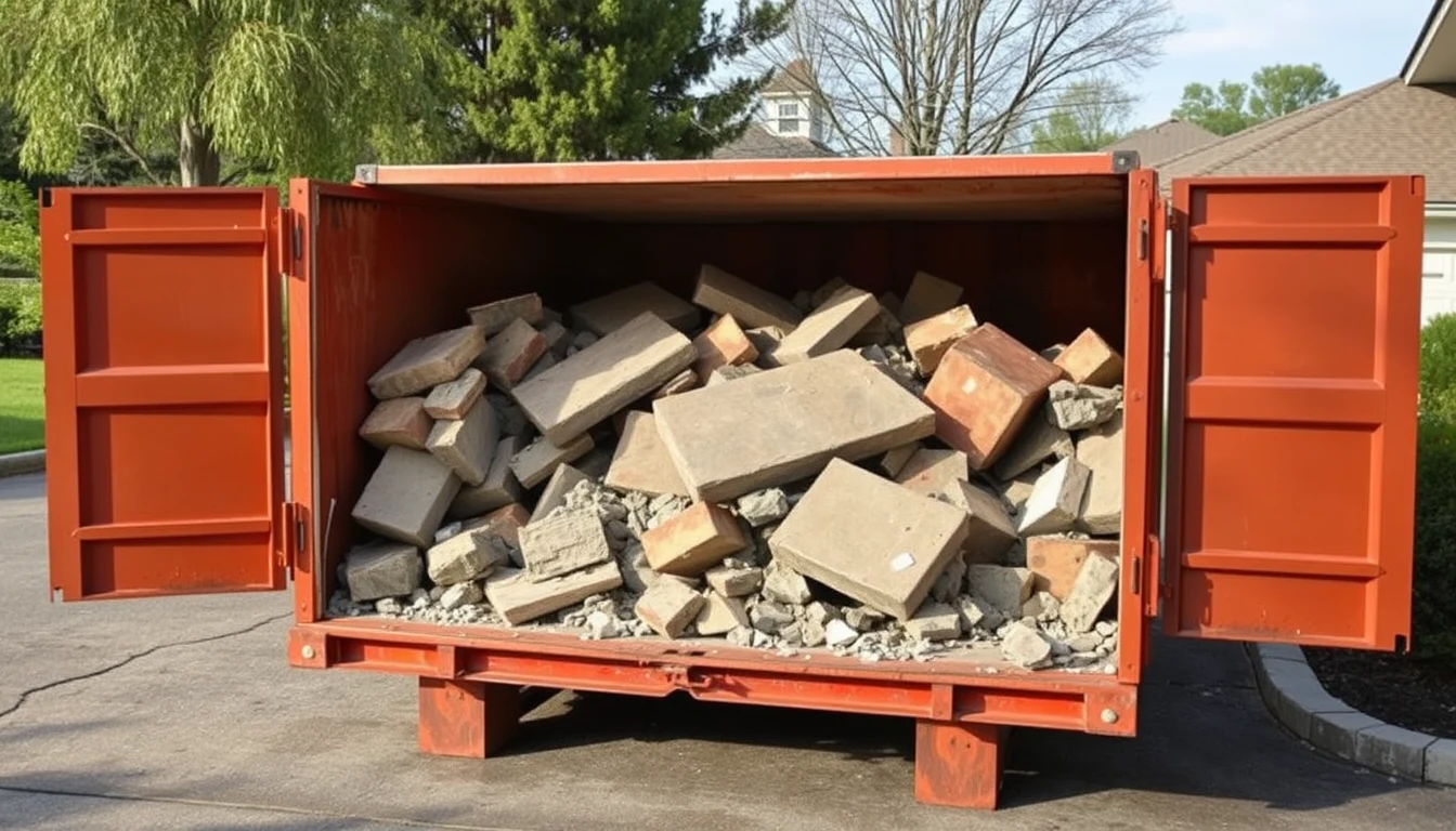 Concrete & Heavy Debris Dumpsters in Seaford, DE